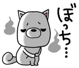 It is a dog willingly3 sticker #11836218