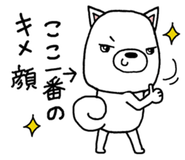 It is a dog willingly3 sticker #11836221