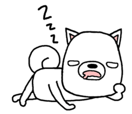 It is a dog willingly3 sticker #11836224