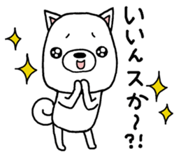 It is a dog willingly3 sticker #11836228