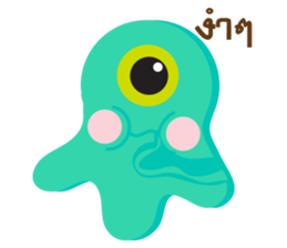 Couple Cute Monsty sticker #11836495