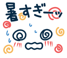 Uplifting words 13 (emoticon-summer) sticker #11837033