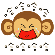 Lazy Lazy Monkey (New) sticker #11837876