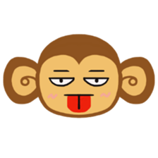Lazy Lazy Monkey (New) sticker #11837882