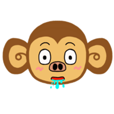 Lazy Lazy Monkey (New) sticker #11837895