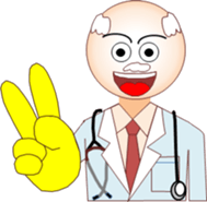 Dr. X and nurse M sticker #11838074