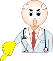 Dr. X and nurse M sticker #11838080