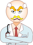 Dr. X and nurse M sticker #11838084