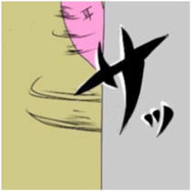 Overbite rabbit kun sticker #11839013