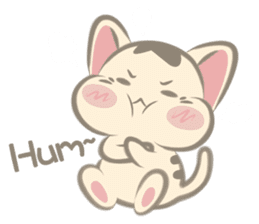 Lazy meowww 2 (English ver) sticker #11839151