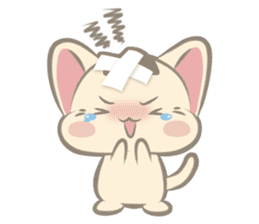 Lazy meowww 2 (English ver) sticker #11839168