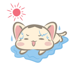 Lazy meowww 2 (English ver) sticker #11839173