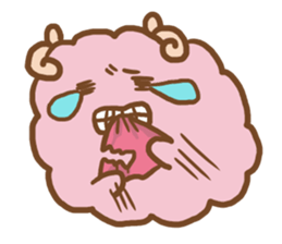 Anger and sorrow sticker #11840732