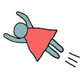 Rainbow human sticker #11840771