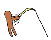 Rainbow human sticker #11840785