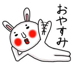 MARO rabbit again sticker #11841471