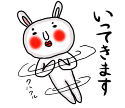 MARO rabbit again sticker #11841473