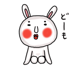 MARO rabbit again sticker #11841477
