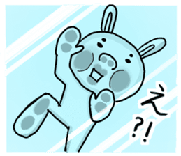 MARO rabbit again sticker #11841496