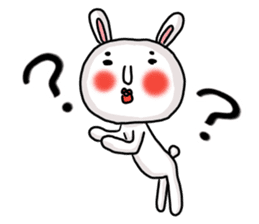 MARO rabbit again sticker #11841497