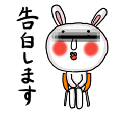 MARO rabbit again sticker #11841498