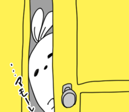 Amore rabbit sticker #11842037