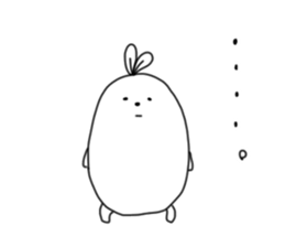 Amore rabbit sticker #11842041