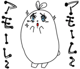 Amore rabbit sticker #11842055