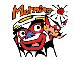 <J-Stickers>Animated Totem! (English) sticker #11842734