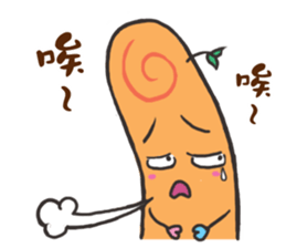 puppet and forefinger sticker #11843046