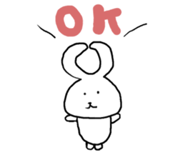 Rabbit of the bandsman sticker #11843466