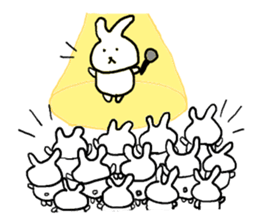 Rabbit of the bandsman sticker #11843475