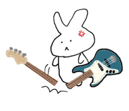 Rabbit of the bandsman sticker #11843476