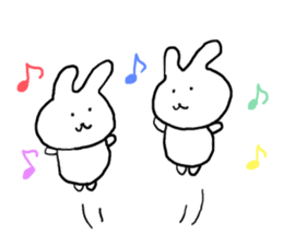 Rabbit of the bandsman sticker #11843477
