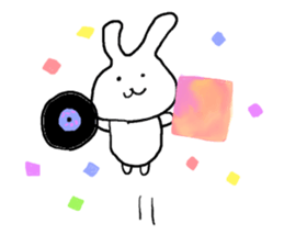 Rabbit of the bandsman sticker #11843482