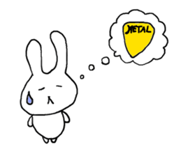 Rabbit of the bandsman sticker #11843487