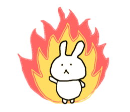 Rabbit of the bandsman sticker #11843488