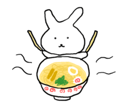 Rabbit of the bandsman sticker #11843490