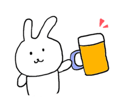 Rabbit of the bandsman sticker #11843491