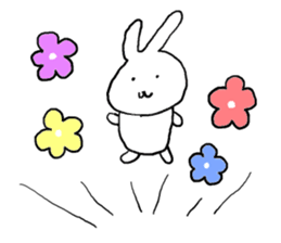 Rabbit of the bandsman sticker #11843496