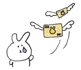 Rabbit of the bandsman sticker #11843498
