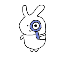 Rabbit of the bandsman sticker #11843500