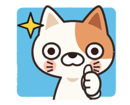 Animation!! Own pace cat guy sticker #11843728