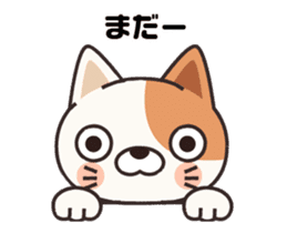 Animation!! Own pace cat guy sticker #11843740