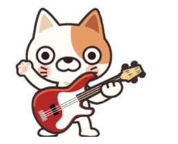 Animation!! Own pace cat guy sticker #11843748