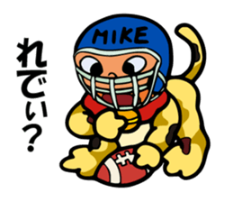 Mike-Maneki Plays Sports sticker #11843876