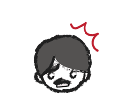 Cute gentleman with mustache sticker #11843920