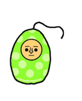 Micchi the moving euglena sticker #11844142