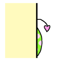 Micchi the moving euglena sticker #11844143