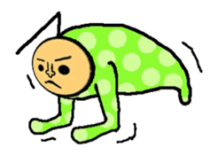 Micchi the moving euglena sticker #11844149